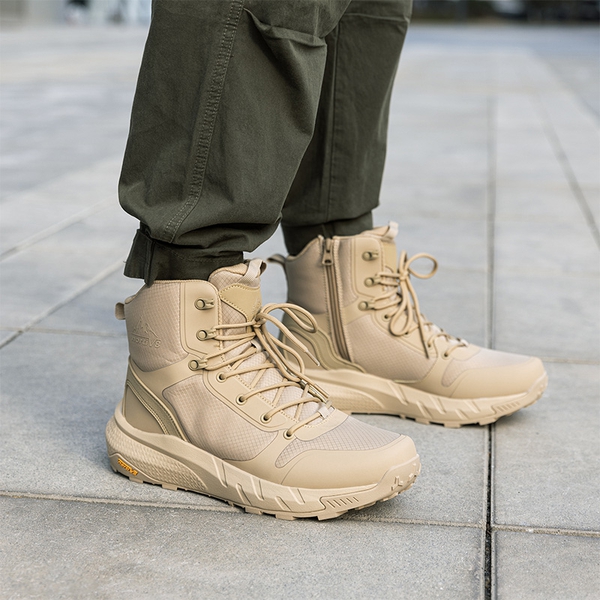 [Metrostrike] Men's Lightweight Military Tactical Boots - SAND - 4
